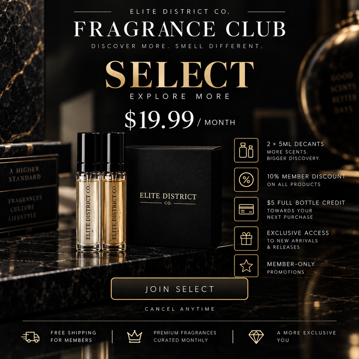 Elite District Fragrance Club — Select