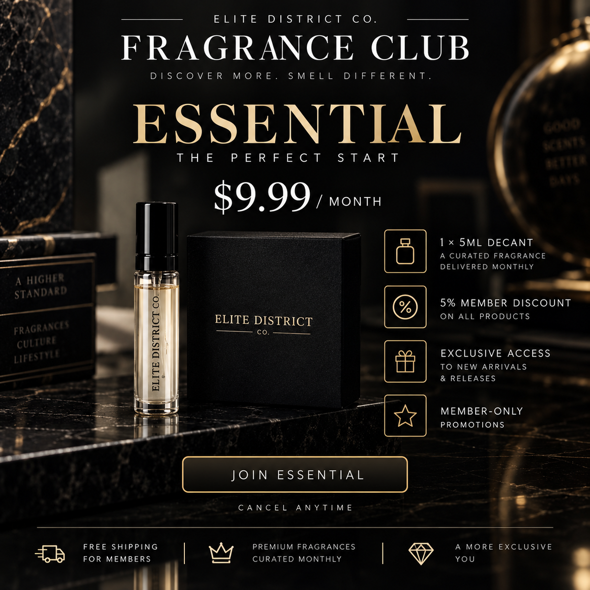 Elite District Fragrance Club — Essential